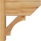 Ekena Millwork Westlake Slat Rough Sawn Outlooker, Western Red Cedar, 8"W x 16"D x 16"H OUT08X16X16WTL06RWR - alternate 3